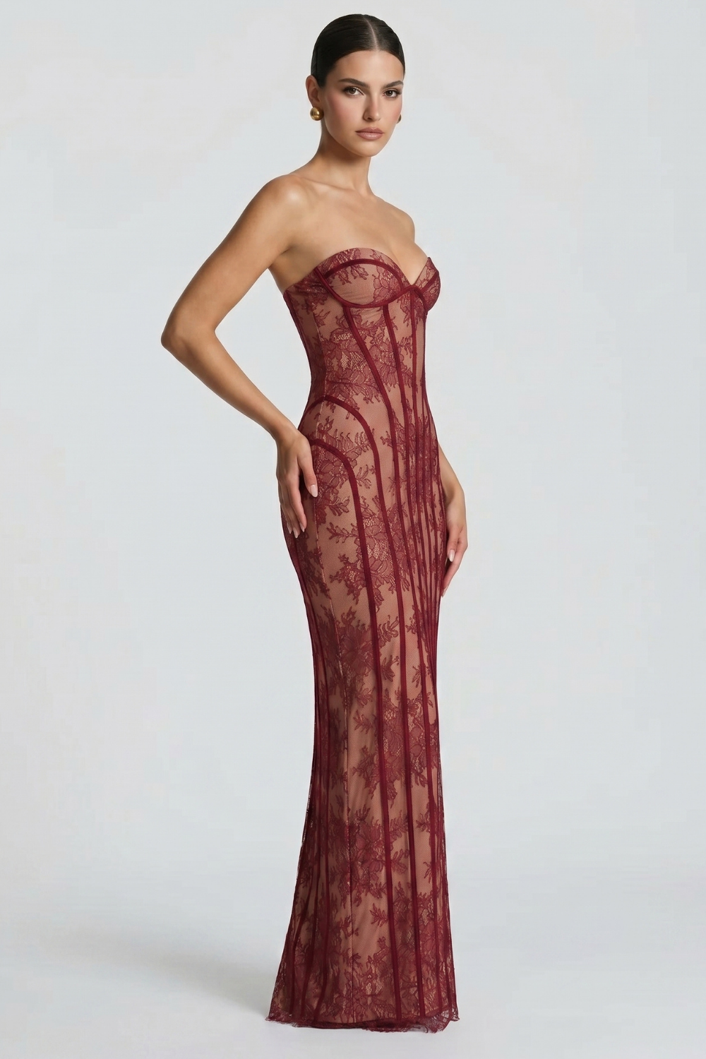 Vestido Longo Bustier Charlotte