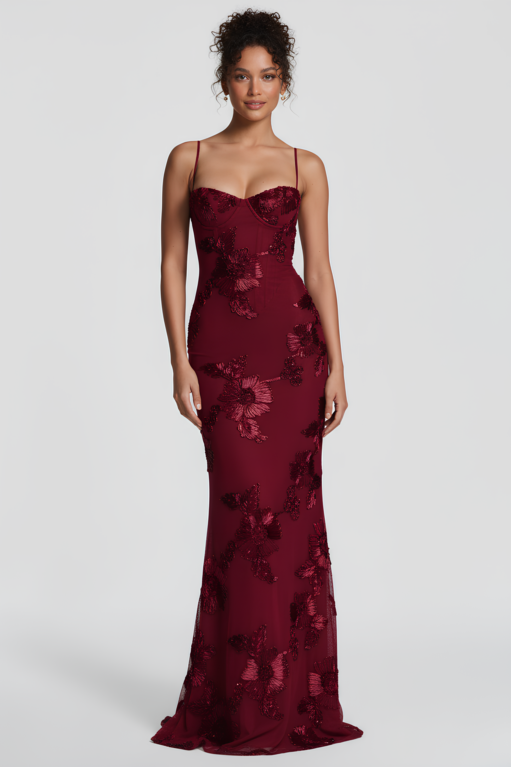 Viena Bustier Maxi Dress