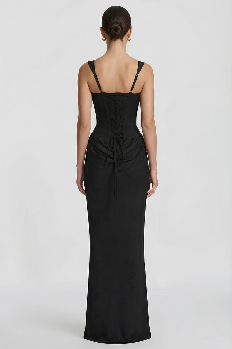 Laura Bustier Maxi Dress