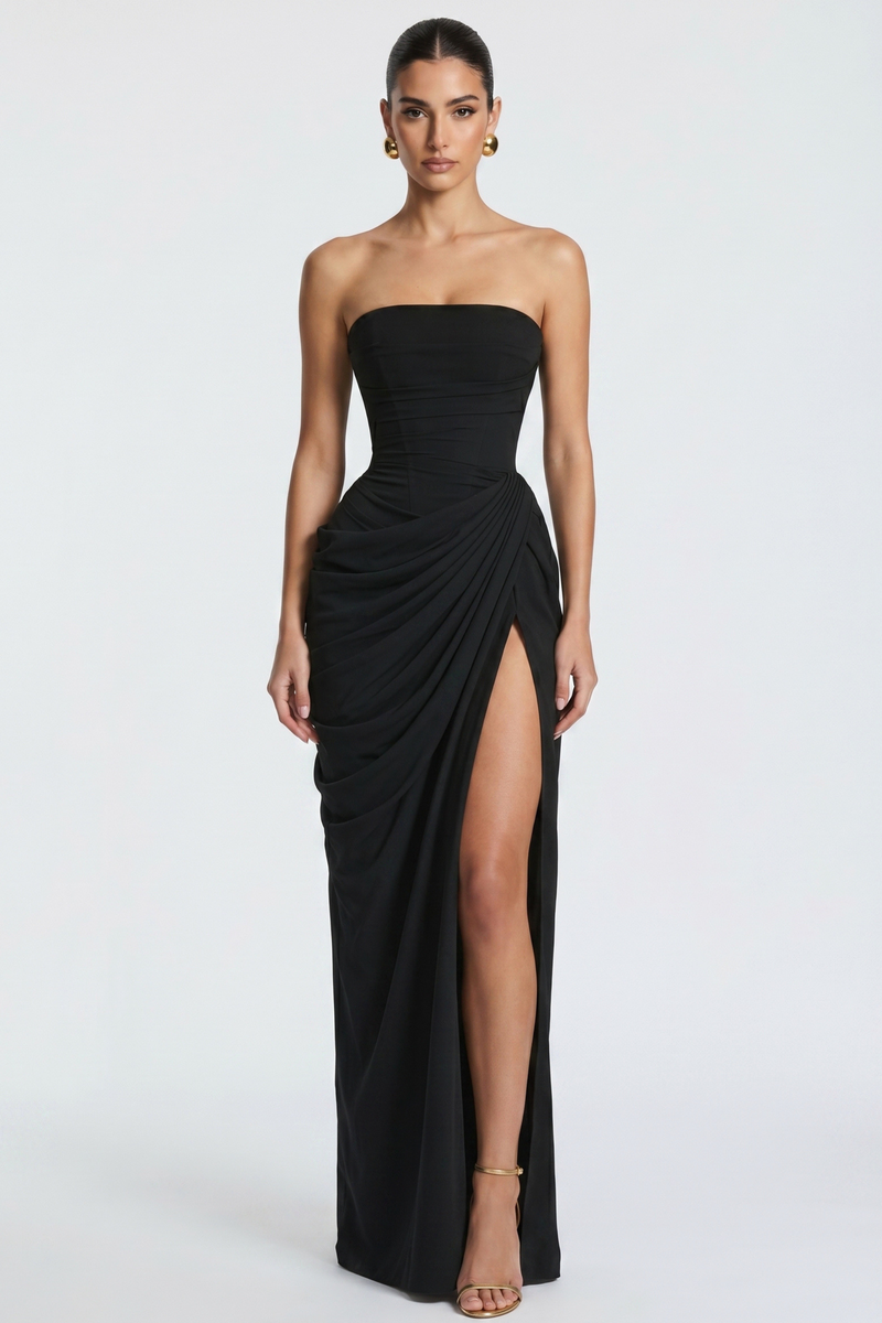Helena Bustier Maxi Dress