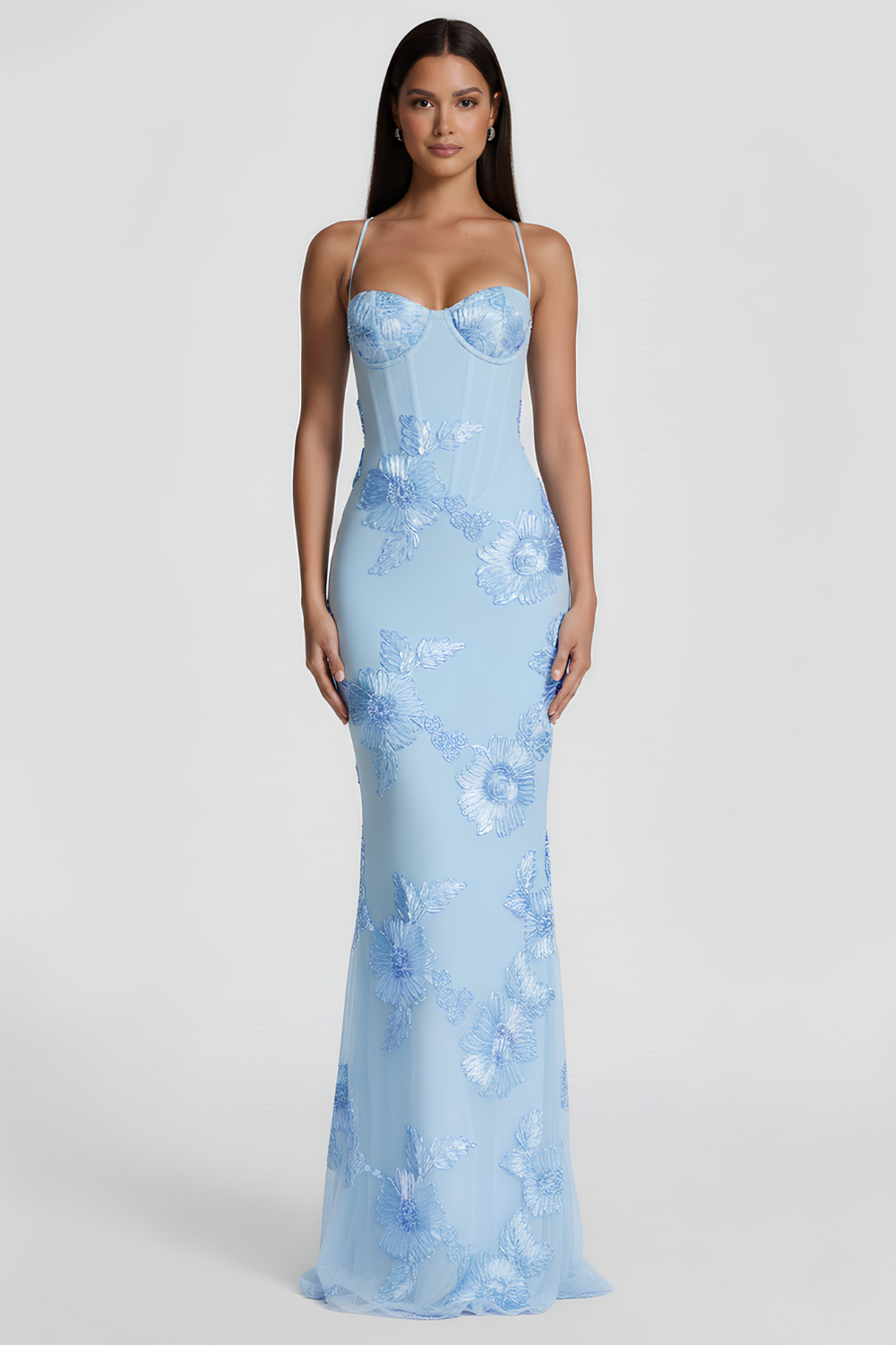 Viena Bustier Maxi Dress
