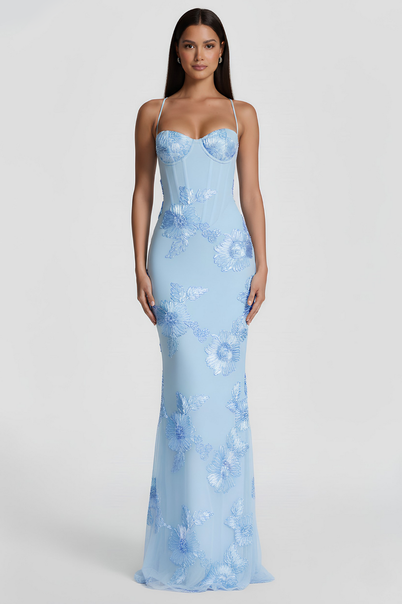 Viena Bustier Maxi Dress