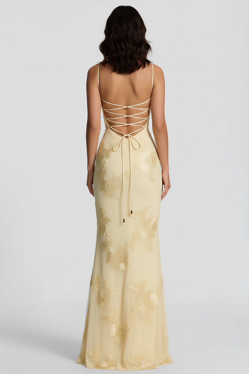 Viena Bustier Maxi Dress
