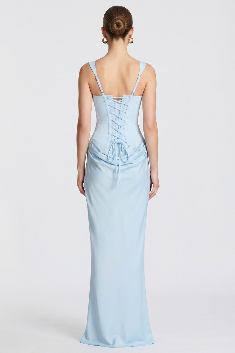 Laura Bustier Maxi Dress