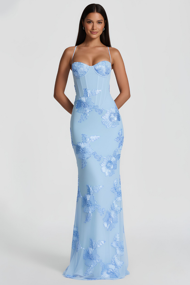 Viena Bustier Maxi Dress