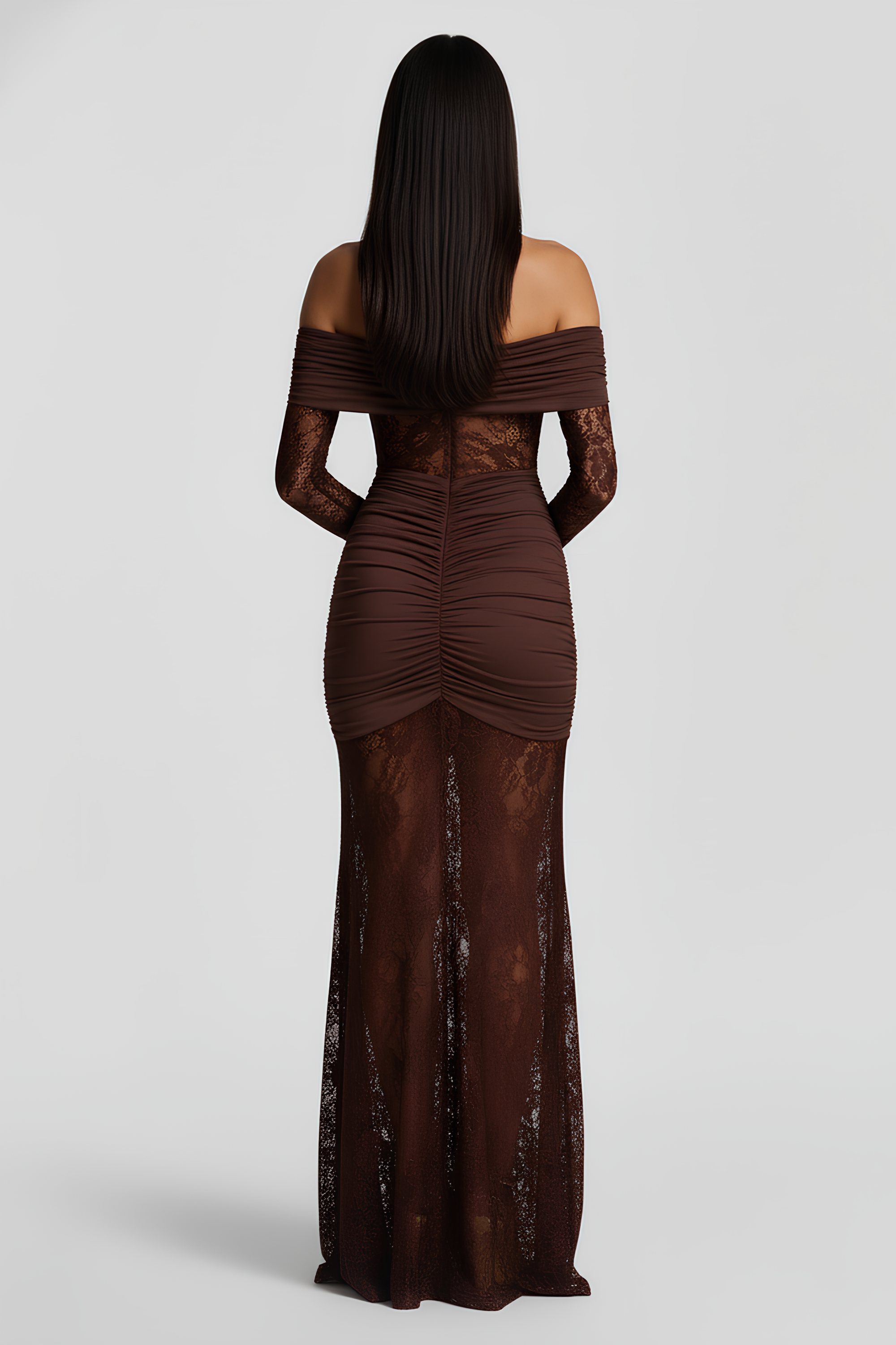 Vestido Longo Renda Karla
