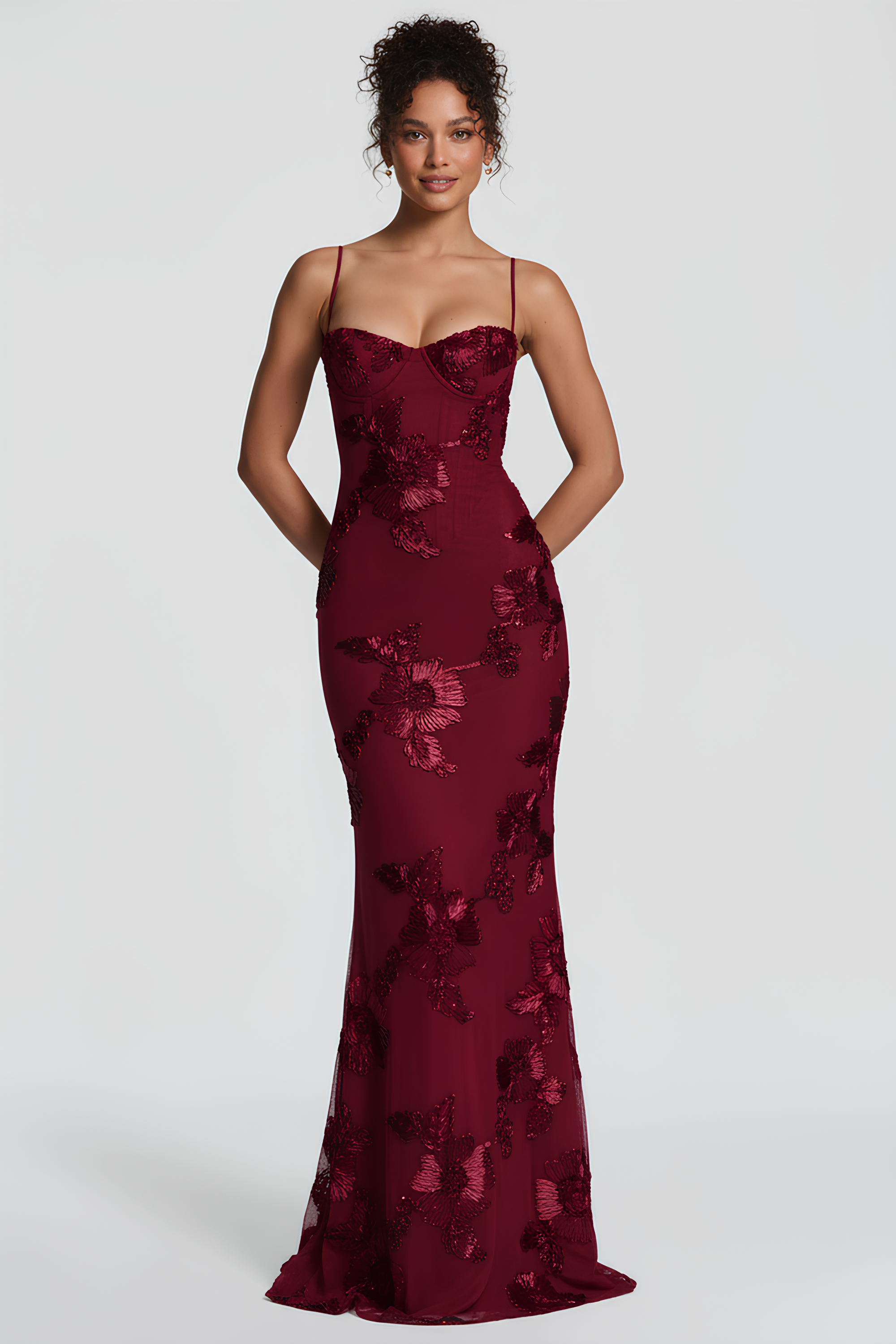 Viena Bustier Maxi Dress