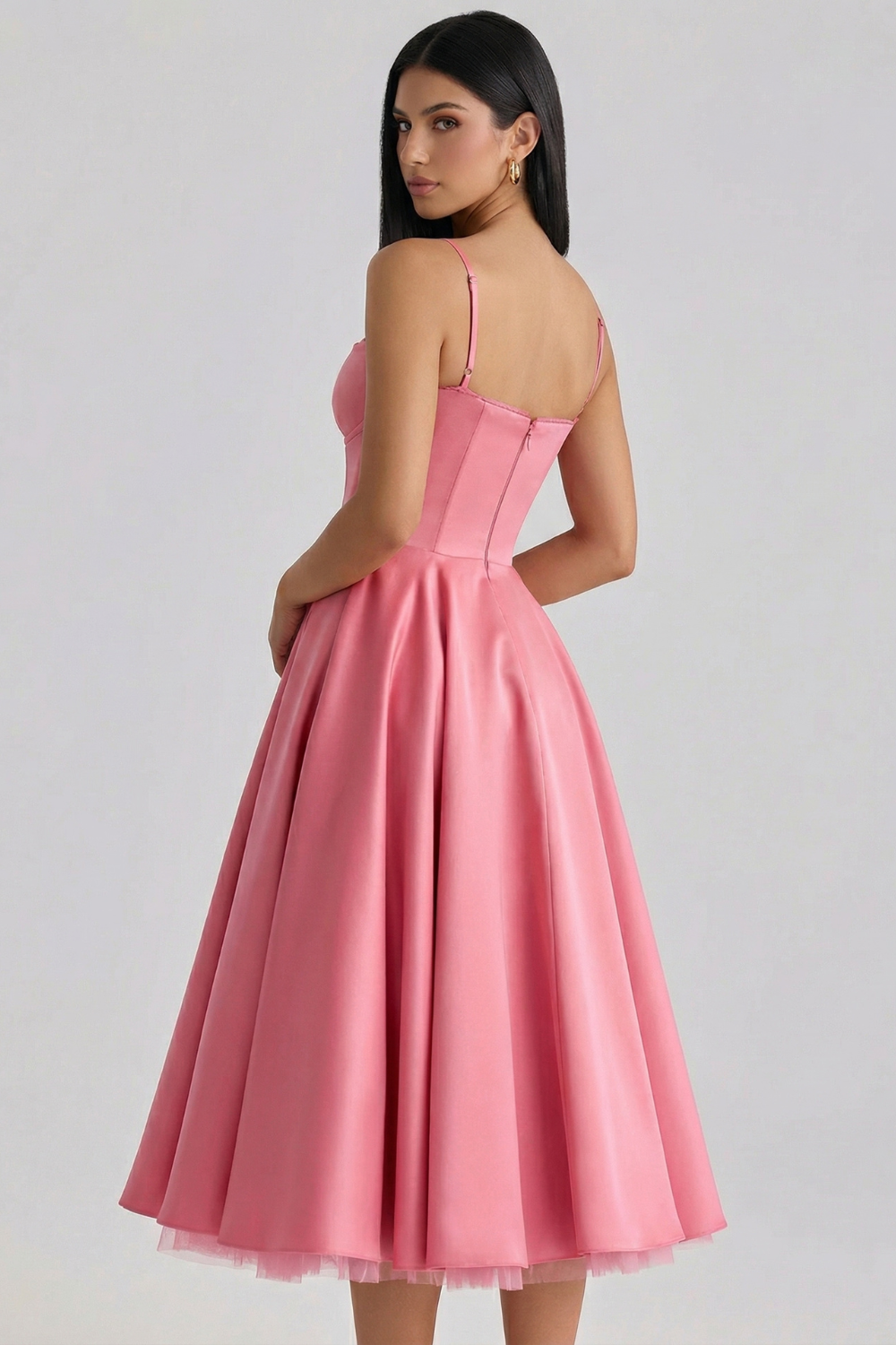 Vestido Midi Cloe - Dupla Camada