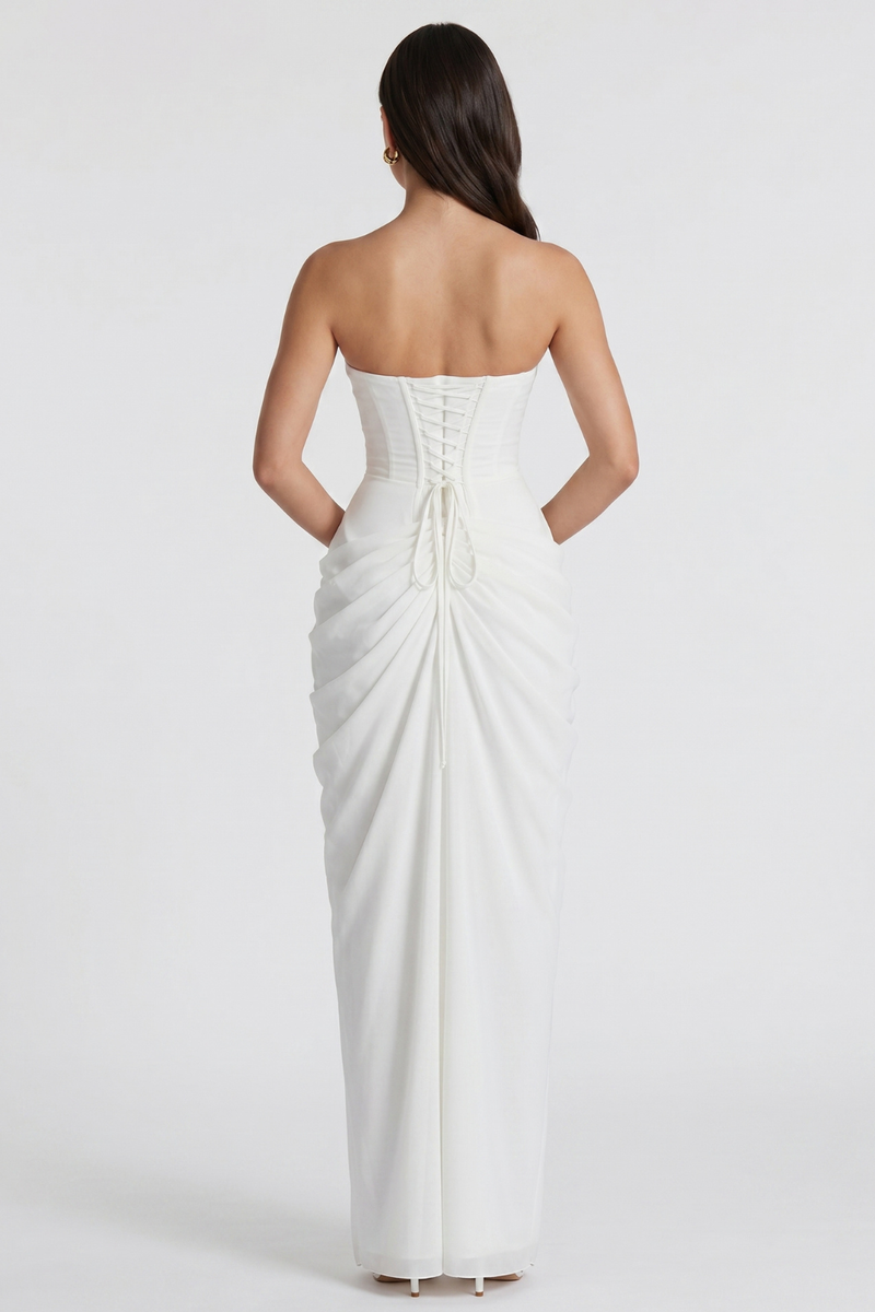 Helena Bustier Maxi Dress