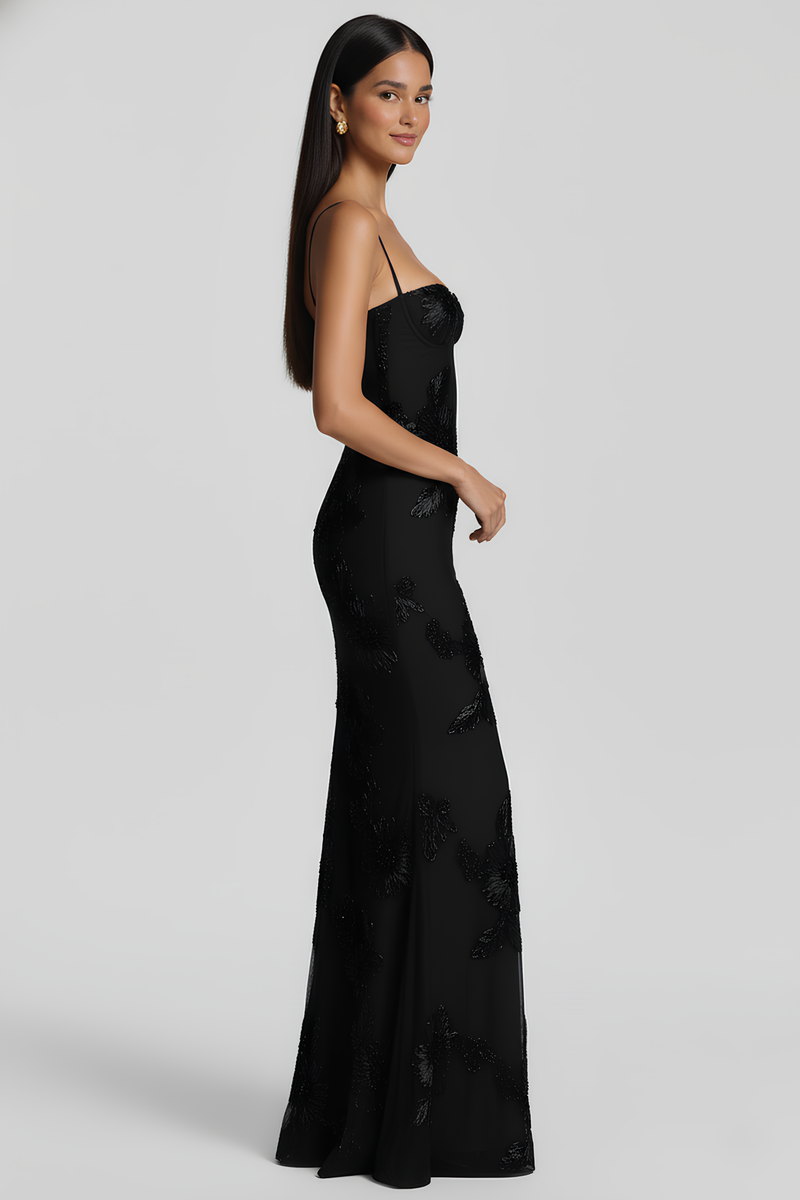 Viena Bustier Maxi Dress