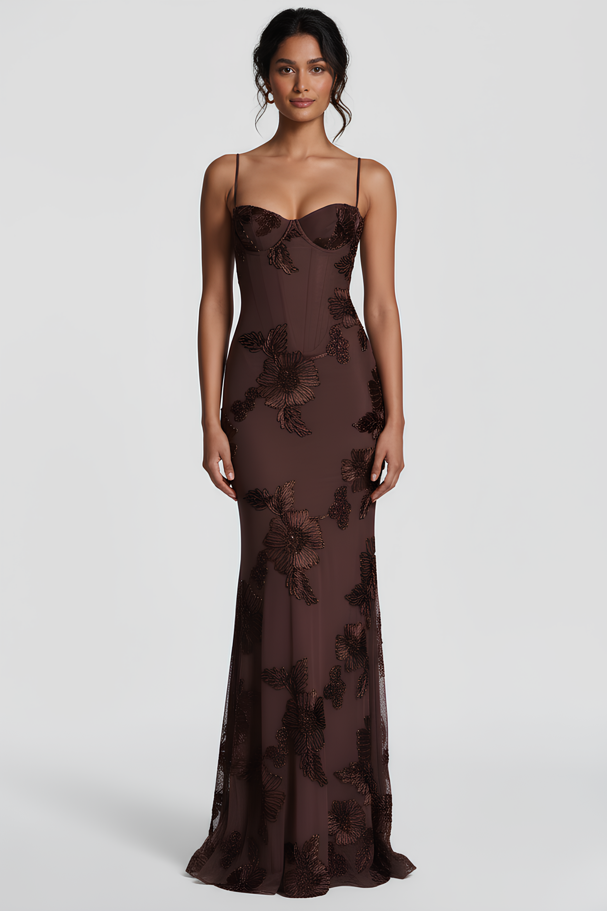 Viena Bustier Maxi Dress