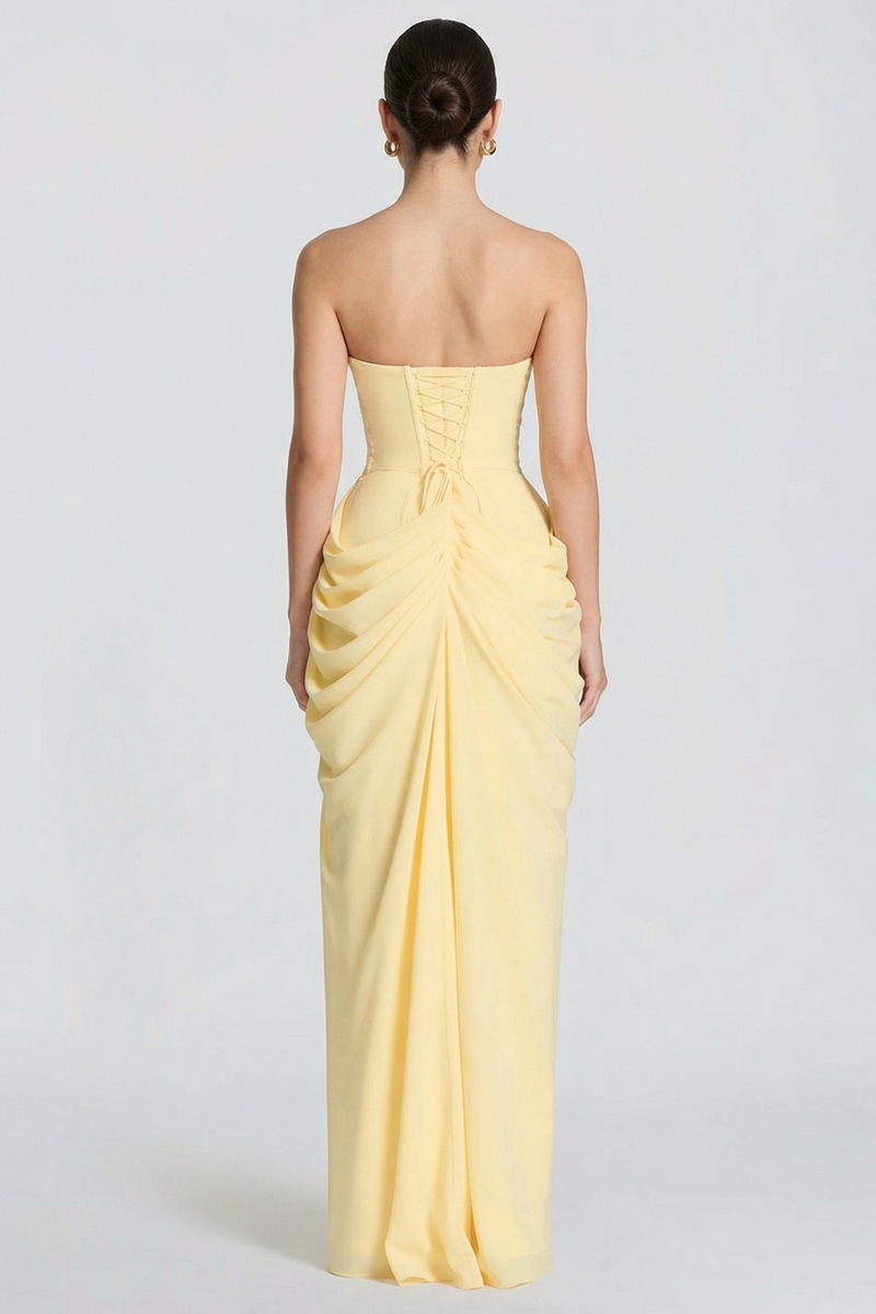 Helena Bustier Maxi Dress