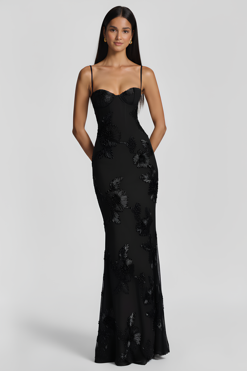 Viena Bustier Maxi Dress